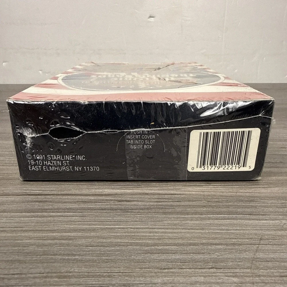 1991 Starline Americana Historic Trading Card Box 12 Card Packs New Sealed